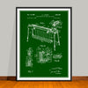 1963 Fender Steel Guitar Patent Print - Unframed