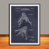 1963 NASA Lunar Landing Vehicle Patent Print - UNFRAMED