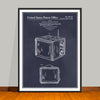 1964 Portable Television Receiver Patent Print - Unframed