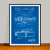 1966 Fender Guitar Patent Print - Unframed