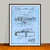1966 Fender Guitar Patent Print - Unframed