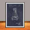 1966 Gemini Space Capsule Patent Print - UNFRAMED
