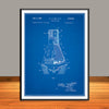 1966 Gemini Space Capsule Patent Print - UNFRAMED