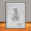 1966 Gemini Space Capsule Patent Print - UNFRAMED