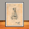 1966 Gemini Space Capsule Patent Print - UNFRAMED
