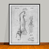 1967 Chiropractic Vertebra Structure Patent Print - UNFRAMED