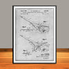 1967 Boeing Supersonic Airplane Patent Print - UNFRAMED