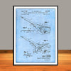1967 Boeing Supersonic Airplane Patent Print - UNFRAMED