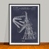 1967 Selby Satellite Tracking Disk Patent Print - Unframed
