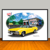 1968 Chevrolet Chevelle SS Convertible Muscle Car Art Print - 13" X 19" UNFRAMED