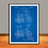 1968 Stingray Bicycle Patent Print - UNFRAMED
