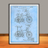 1968 Stingray Bicycle Patent Print - UNFRAMED