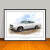 1969 Plymouth Roadrunner 383 Muscle Car Art Print - 18" X 24" UNFRAMED