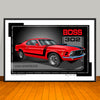 1970 Ford Mustang Boss 302 Muscle Car Art Print - 13 X 19 UNFRAMED
