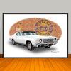 1970 Chevrolet Monte Carlo Muscle Car Art Print - 13" X 19" UNFRAMED