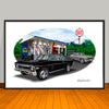 1970 Chevrolet Nova SS 396 Muscle Car Art Print 13" X 19" UNFRAMED