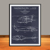 1972 Sikorsky UH-60 Black Hawk Patent Print - Unframed