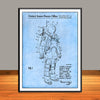 1973 NASA Apollo Space Suit Patent Print - UNFRAMED