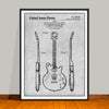 1976 Gibson Norlin Electric Guitar Patent Print - Unframed