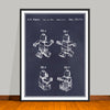 1979 Toy Mini Figures Patent Print - UNFRAMED