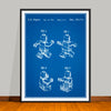 1979 Toy Mini Figures Patent Print - UNFRAMED