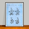 1979 Toy Mini Figures Patent Print - UNFRAMED