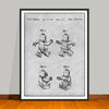 1979 Toy Mini Figures Patent Print - UNFRAMED