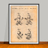 1979 Toy Mini Figures Patent Print - UNFRAMED