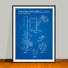 1979 Smoking Device Water Pipe Patent Print - UNFRAMED