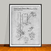 1979 Smoking Device Water Pipe Patent Print - UNFRAMED