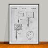 1980 Modern Tattooing Machine Patent Print - Unframed