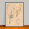 1980 Modern Tattooing Machine Patent Print - Unframed