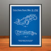 1981 Lotus Formula 1 Race Car Patent Print - Unframed