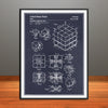 1983 Rubiks Cube Puzzle Patent Print - UNFRAMED
