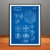 1983 Rubiks Cube Puzzle Patent Print - UNFRAMED