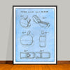 1985 Apple Shaped Flip Phone Patent Print - UNFRAMED
