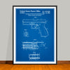 1985 Glock Automatic Pistol Patent Print - UNFRAMED