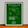 1985 Glock Automatic Pistol Patent Print - UNFRAMED