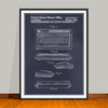 1985 Commodor 64 Patent Print - Unframed