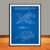 1985 Fairchild Republic A-10 Thunderbolt II Warthog Patent Print - UNFRAMED