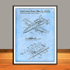 1985 Fairchild Republic A-10 Thunderbolt II Warthog Patent Print - UNFRAMED