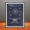 1986 Disney Dumbo Elephant Ride Patent Print - Unframed