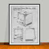 1986 Steve Jobs Original Apple Macintosh Computer Patent Print - Unframed
