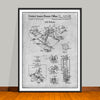 1992 3D Printer Patent Print - UNFRAMED