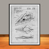 1993 F-117 Nighthawk Stealth Fighter Patent Print - Unframed