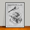 1995 Martin Guitar Patent Print - Unframed