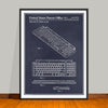 2000 Steve Jobs Apple Computer Keyboard Patent Print - UNFRAMED