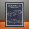 2003 Lamborghini Murcielago Patent Print - Unframed
