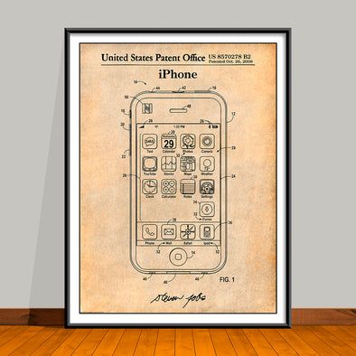 2006 Apple iPhone Patent Print - UNFRAMED