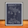 2009 NASA Curiosity Mars Rover Patent Print - UNFRAMED